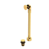 Victoria + Albert - Freestanding Victoria + Albert Bathtub Drain For Sub-Floor Installation Box - Unlacquered Brass