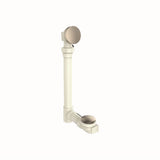 Victoria + Albert - Freestanding Bathtub Overflow and Drain For Above-Floor Installation Box - Brushed Nickel