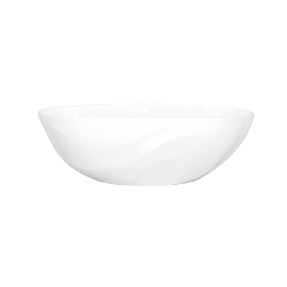 Victoria + Albert - SerosE 65'' X 30'' Freestanding Soaking Bathtub With Flat Rim - Standard Gloss White