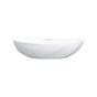 Victoria + Albert - SerosE 21'' x 11'' Oval Vessel Lavatory Sink - Standard Matte White
