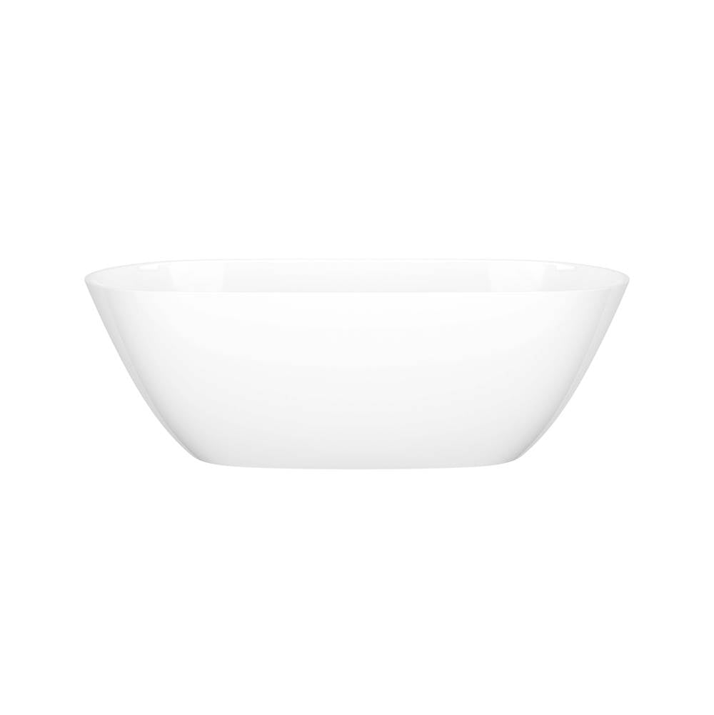 Victoria + Albert - LussariE 65'' x 29'' Freestanding Soaking Bathtub - Standard Gloss White