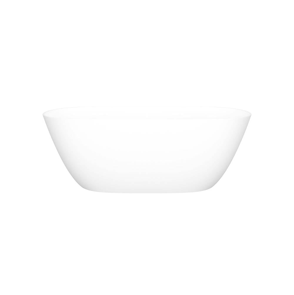 Victoria + Albert - LussariE 60'' x 28'' Freestanding Soaking Bathtub - Standard Matte White