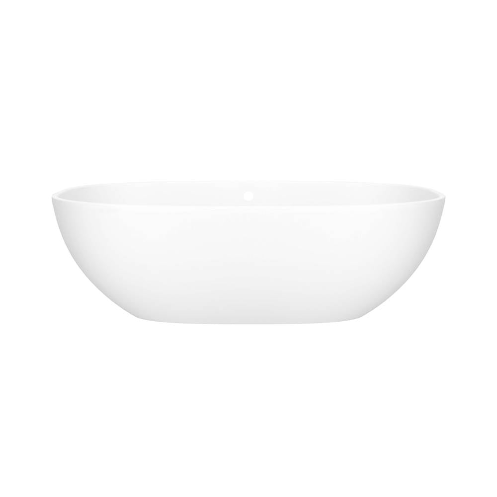 Victoria + Albert - Barcelona 67'' x 32'' Freestanding Soaking Bathtub With Void - Standard Matte White