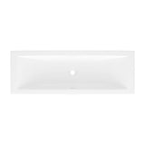 Victoria + Albert - Rossendale 42'' x 15'' Undermount or Drop-In Lavatory Sink - Standard Gloss White