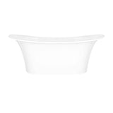 Victoria + Albert - Toulouse 71'' x 32'' Freestanding Soaking Bathtub With Void - Standard Gloss White