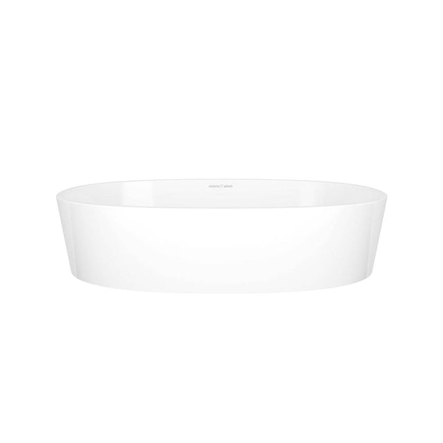 Victoria + Albert - ios 21'' x 14'' Oval Vessel Lavatory Sink - Standard Matte White