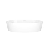 Victoria + Albert - ios 21'' x 14'' Oval Vessel Lavatory Sink - Standard Gloss White