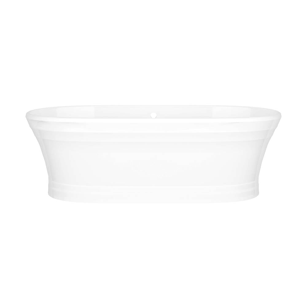 Victoria + Albert - Worcester 71'' x 31'' Freestanding Soaking Bathtub With Void - Standard Gloss White