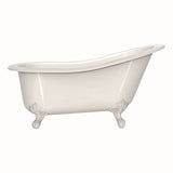Victoria + Albert - Shropshire 61'' x 30'' Freestanding Slipper Bathtub - White (WH)