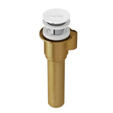 Victoria + Albert - IntelliDrainE Push Drain for Victoria + Albert Bathtubs Without an Overflow Hole - White