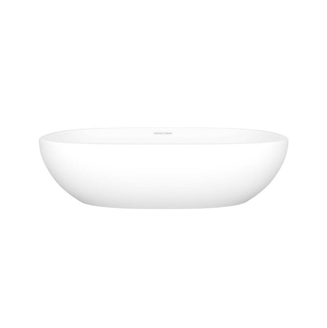 Victoria + Albert - Barcelona 22'' x 13'' Oval Vessel Lavatory Sink - Standard Matte White
