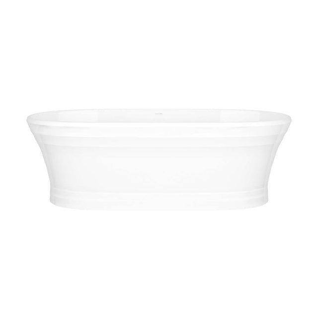 Victoria + Albert - Worcester 71'' x 31'' Freestanding Soaking Bathtub With Void - Standard Gloss White