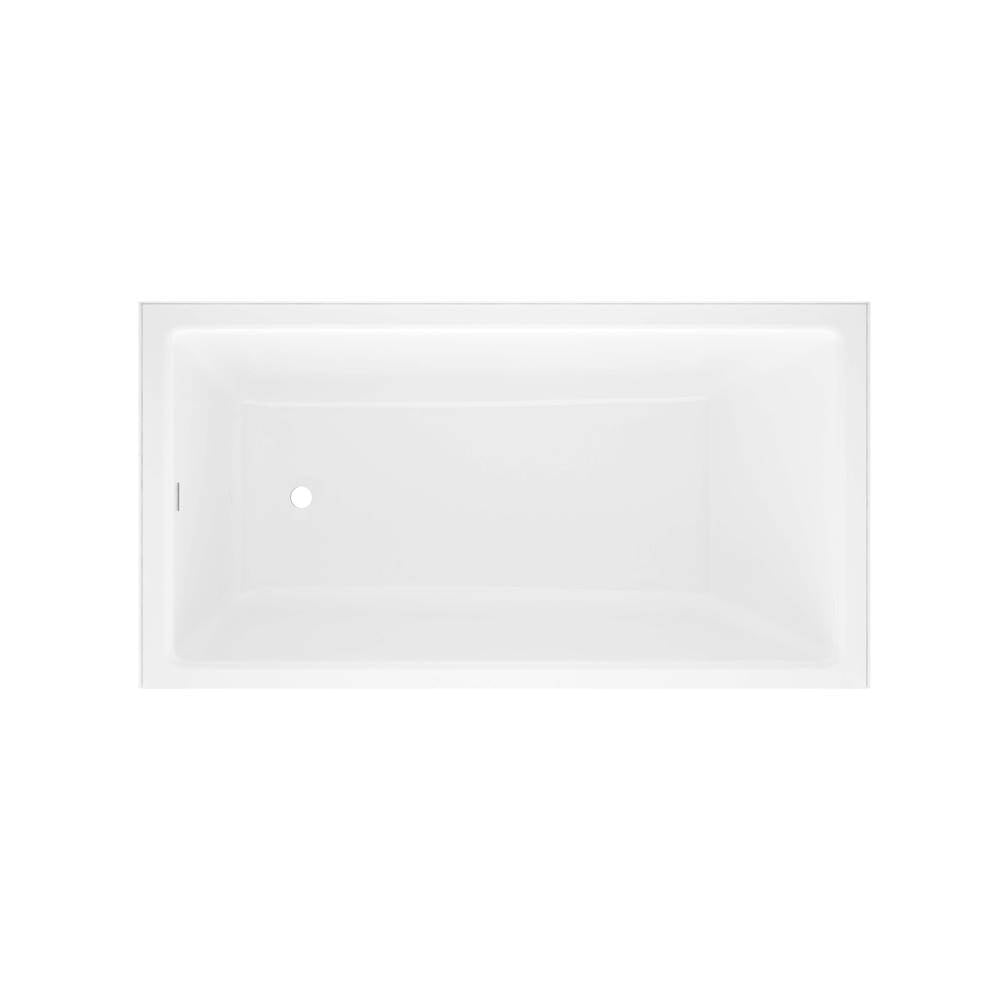 Victoria + Albert - Kaldera 2 60'' X 32'' Drop In Bathtubs with Tile Flange - Standard Gloss White