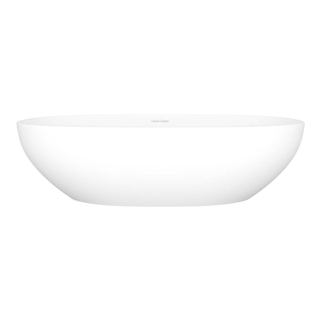 Victoria + Albert - Barcelona 25'' x 14'' Oval Vessel Lavatory Sink - Standard Matte White
