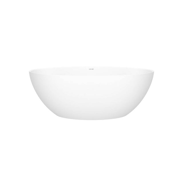 Victoria + Albert - CorvaraE 59'' x 32'' Freestanding Soaking Bathtub With Void - Standard Matte White