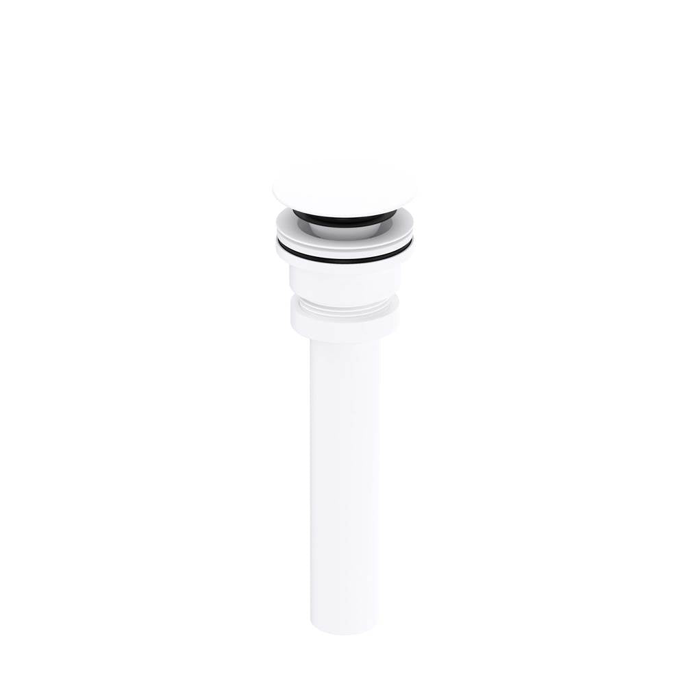Victoria + Albert - Universal Push Drain - Standard Matte White
