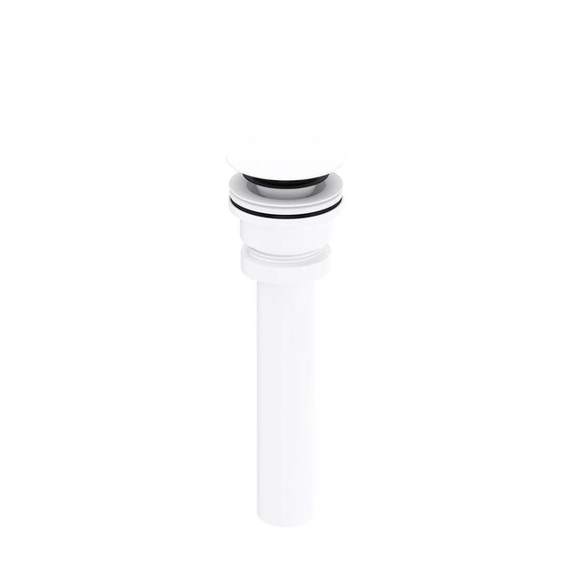 Victoria + Albert - Universal Push Drain - Standard Matte White