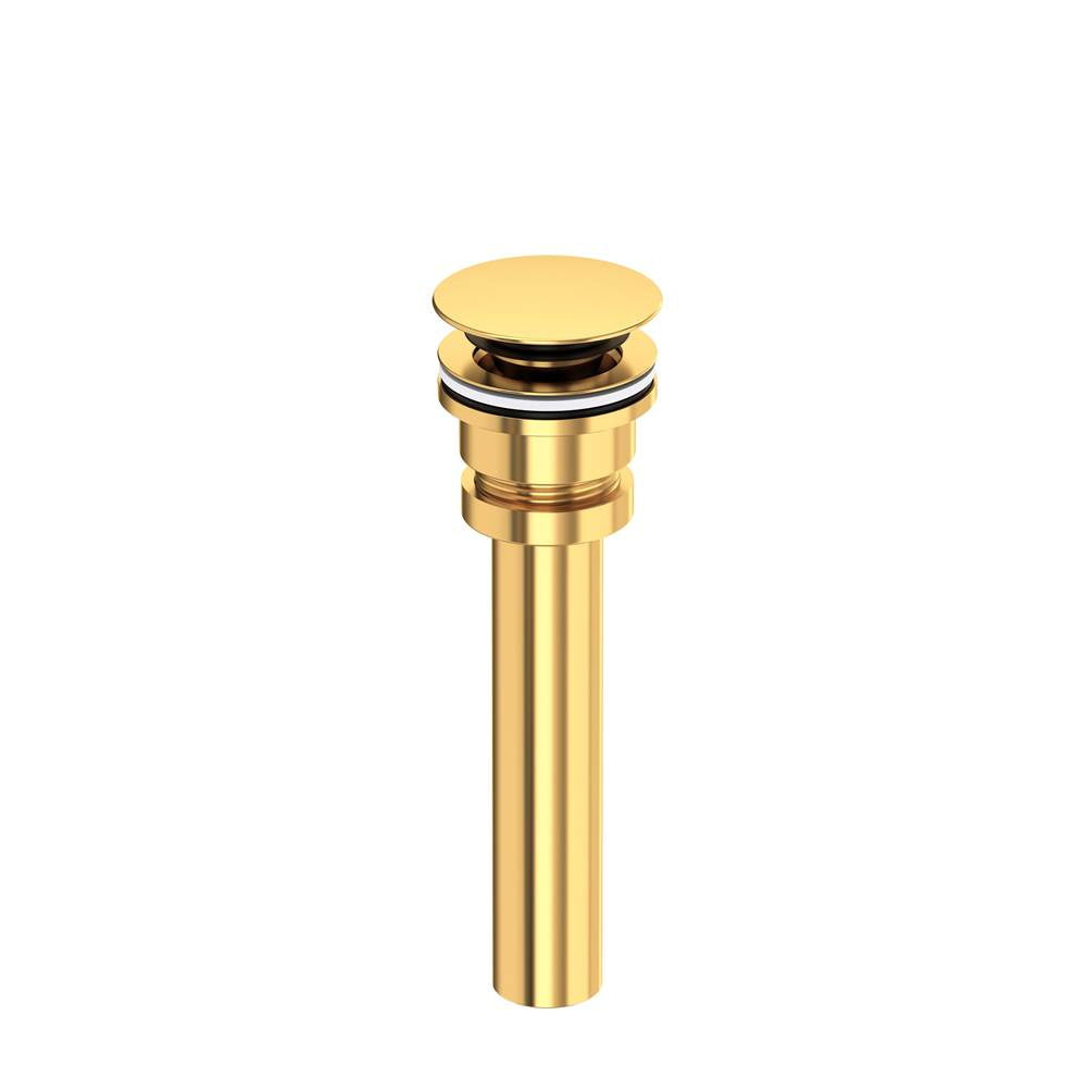 Victoria + Albert - Universal Push Drain - Unlacquered Brass