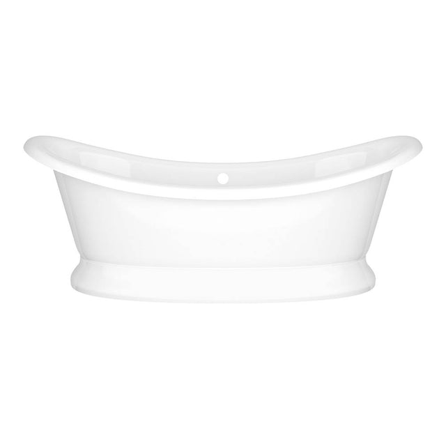 Victoria + Albert - Marlborough 75'' x 35'' Freestanding Soaking Bathtub With Void - Standard Gloss White