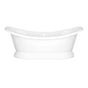Victoria + Albert - Marlborough 75'' x 35'' Freestanding Soaking Bathtub With Void - Standard Gloss White