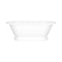 Victoria + Albert - York 69'' x 32'' Freestanding Soaking Bathtub With Pedestal Base And Void - Standard Gloss White