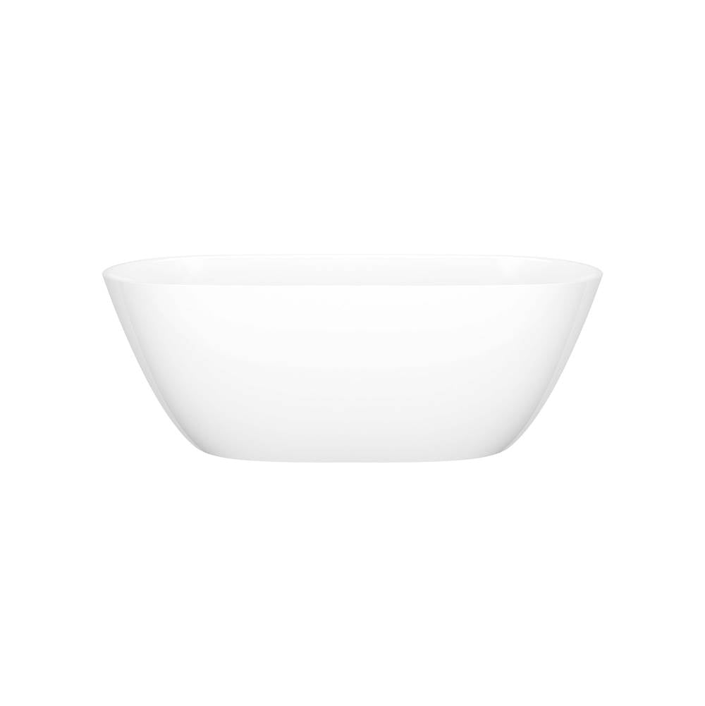 Victoria + Albert - LussariE 60'' x 28'' Freestanding Soaking Bathtub - Standard Gloss White