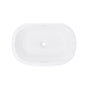 Victoria + Albert - Barcelona 22'' x 15'' Undermount Oval Lavatory Sink - Standard Gloss White