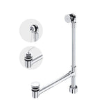 Victoria + Albert - Freestanding Victoria + Albert Bathtub Drain For Above-Floor Installation Box - Polished  Chrome