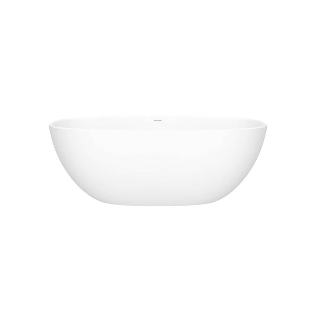 Victoria + Albert - Barcelona 59'' x 29'' Freestanding Soaking Bathtub With Void - Standard Matte White