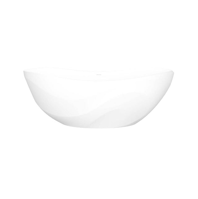 Victoria + Albert - SerosE 65'' X 30'' Freestanding Soaking Bathtub With Curved Rim - Standard Matte White