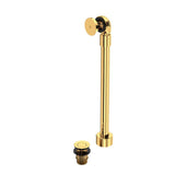Victoria + Albert - Freestanding Victoria + Albert Bathtub Drain For Sub-Floor Installation Box - Polished Brass