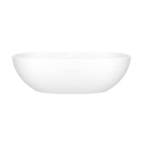 Victoria + Albert - Barcelona 71'' x 34'' Freestanding Soaking Bathtub With Void - Standard Matte White