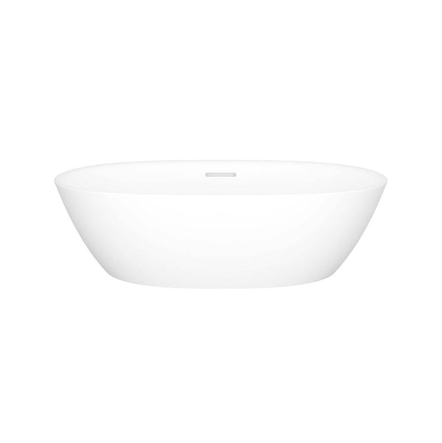 Victoria + Albert - LussariE 21'' x 13'' Oval Vessel Lavatory Sink - Standard Matte White