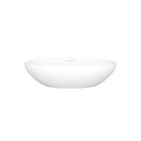 Victoria + Albert - Barcelona 19'' x 12'' Oval Vessel Lavatory Sink - Standard Matte White