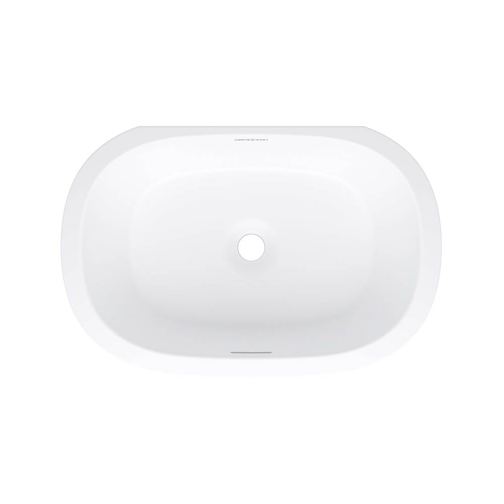 Victoria + Albert - Barcelona 21'' x 14'' Undermount Oval Lavatory Sink - Standard Matte White