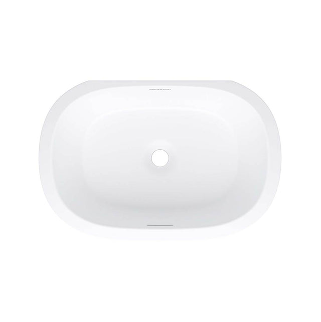Victoria + Albert - Barcelona 21'' x 14'' Undermount Oval Lavatory Sink - Standard Matte White