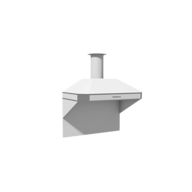 Vent A Hood - 36'' 300 CFM Retro Style Range Hood White - White