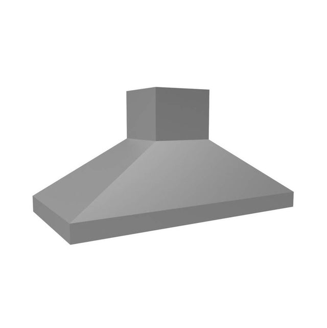 Vent A Hood - 66'' 1100 CFM Euro-Style Island Range Hood White - White