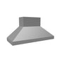 Vent A Hood - 66'' 1200 CFM Euro-Style Wall Mount Range Hood White - White