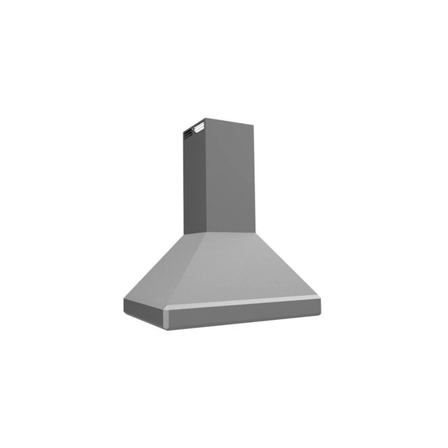 Vent A Hood - 42'' ARS Duct-Free Euro-Style Island Range Hood White - White
