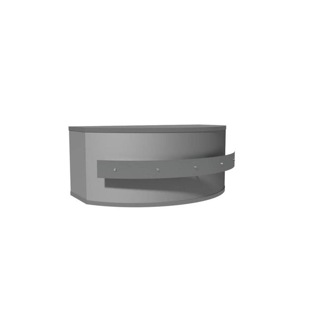 Vent A Hood - 54'' 600 CFM Designer Series Range Hood Stainless Steel - Stainless Steel