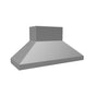 Vent A Hood - 54'' 900 CFM Euro-Style Wall Mount Range Hood White - White