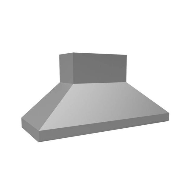 Vent A Hood - 54'' 1200 CFM Euro-Style Wall Mount Range Hood White - White