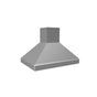 Vent A Hood - 42'' 550 CFM Euro-Style Island Range Hood White - White