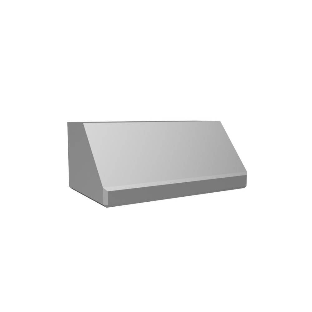 Vent A Hood - 48'' 1200 CFM Standard Wall Mount Range Hood White - White