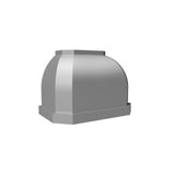 Vent A Hood - 42'' 600 CFM Designer Series Range Hood Black Carbide - Black Carbide