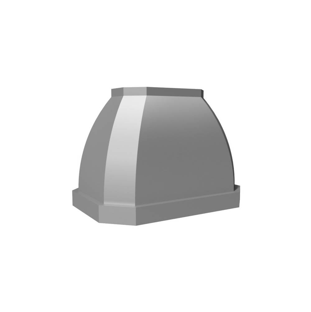 Vent A Hood - 48'' 550 CFM Designer Series Island Range Hood Black Carbide - Black Carbide