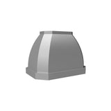 Vent A Hood - 66'' 1100 CFM Designer Series Island Range Hood Black Carbide - Black Carbide