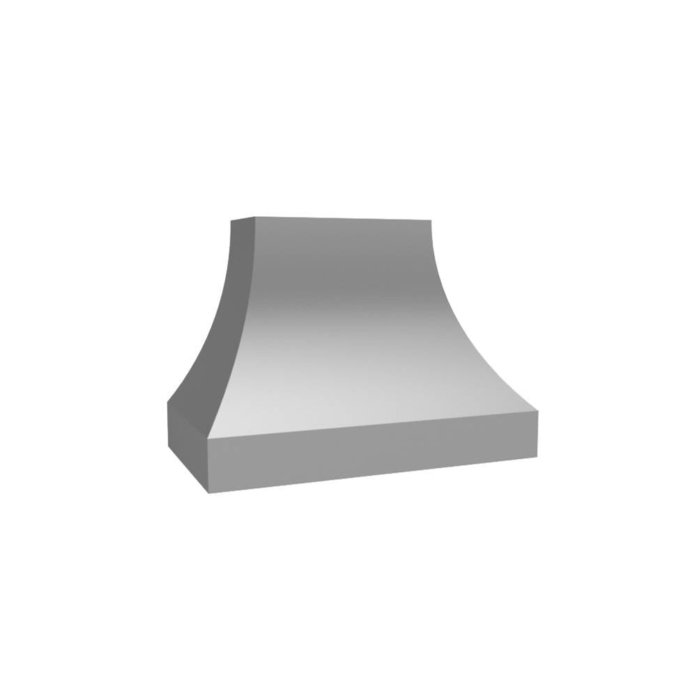 Vent A Hood - 36'' 600 CFM Designer Series Range Hood Black Carbide - Black Carbide
