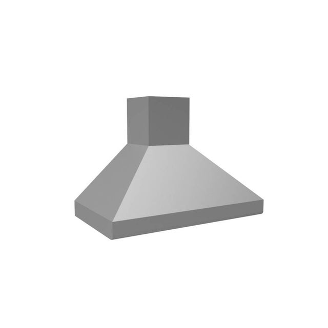 Vent A Hood - 42'' 600 CFM Euro-Style Wall Mount Range Hood White - White